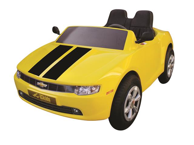 Mini Camaro amarelofaixa preta