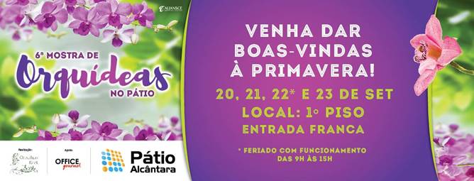 ‘6ª Mostra de Orquídeas’