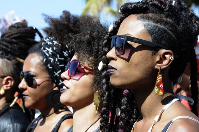 Marcha das Mulheres Negras em Copacabana