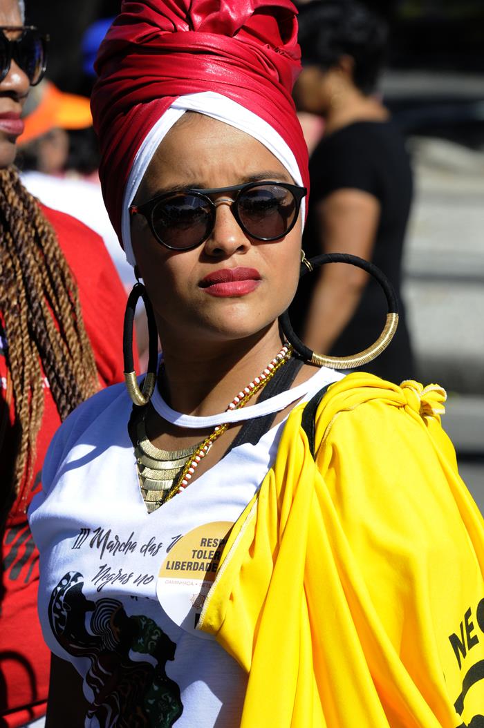 Marcha das Mulheres Negras em Copacabana