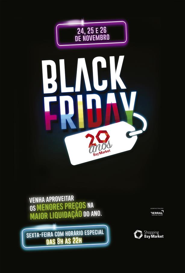 Shopping Bay Market participa da Black Friday