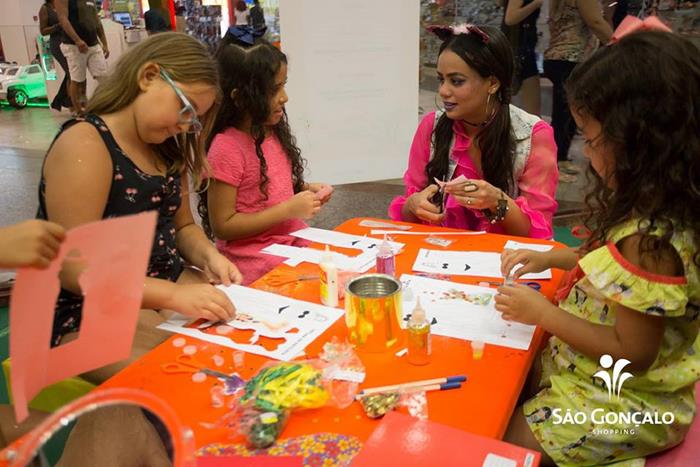 Férias divertidas é no São Gonçalo Shopping