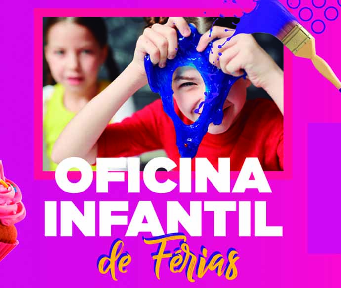 Oficina infantil de férias