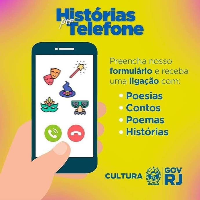 “Histórias por Telefone” traz serviço de leitura para idosos se entreter no período de reclusão