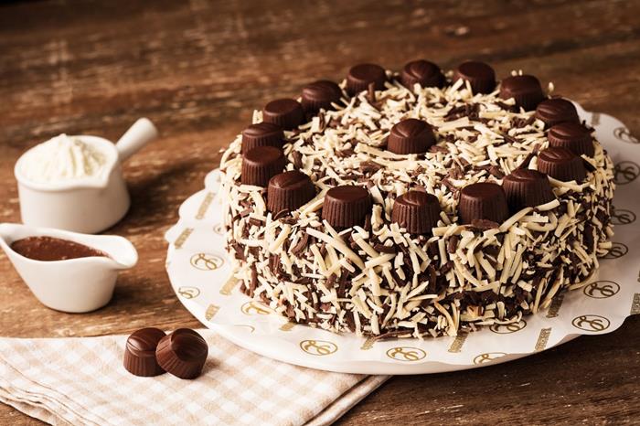 Lecadô - Torta Brigadeiro com Mousse de Leite em Pó