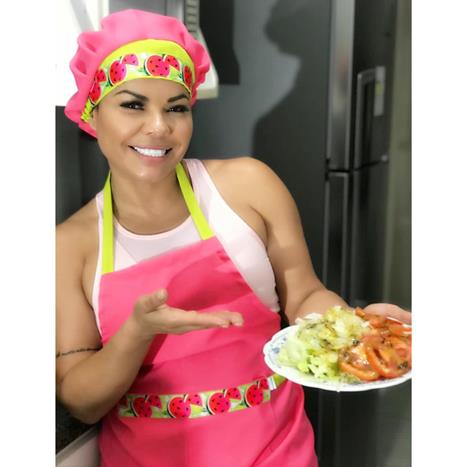 Michelly Boechat salada verde