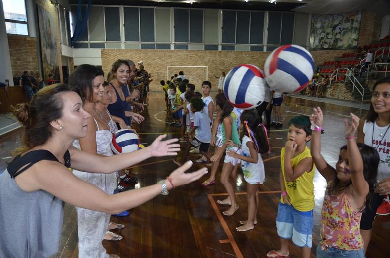 Colônia de férias no sesc tijuca e exposição Olho D´Água .