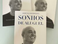 Livro Sonhos de Aluguel. Marcelo Rodrigues