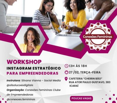 Workshop ‘Instagram Estratégico para Empreendedoras’