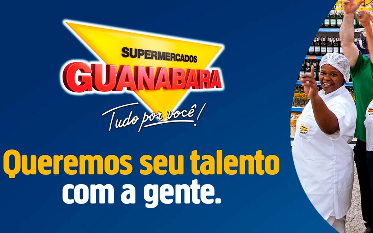 Vagas de emprego Supermercados Guanabara