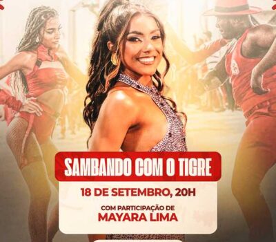 Mayara é a atual Rainha de Bateria da escola de samba Paraíso do Tuiut