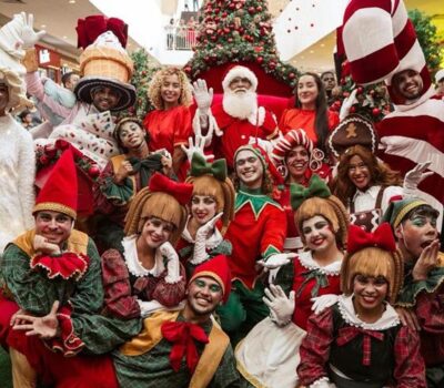 chegada do Papai Noel