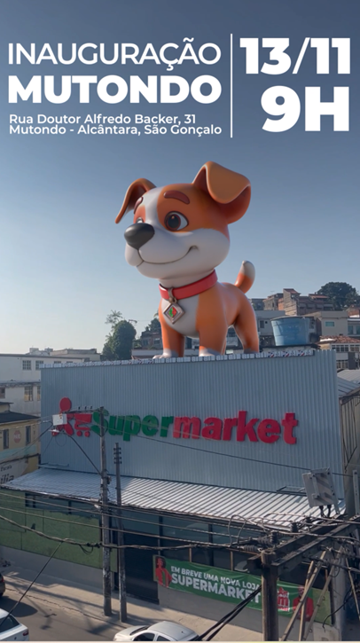 Supermarket inaugura nova loja no bairro Mutondo