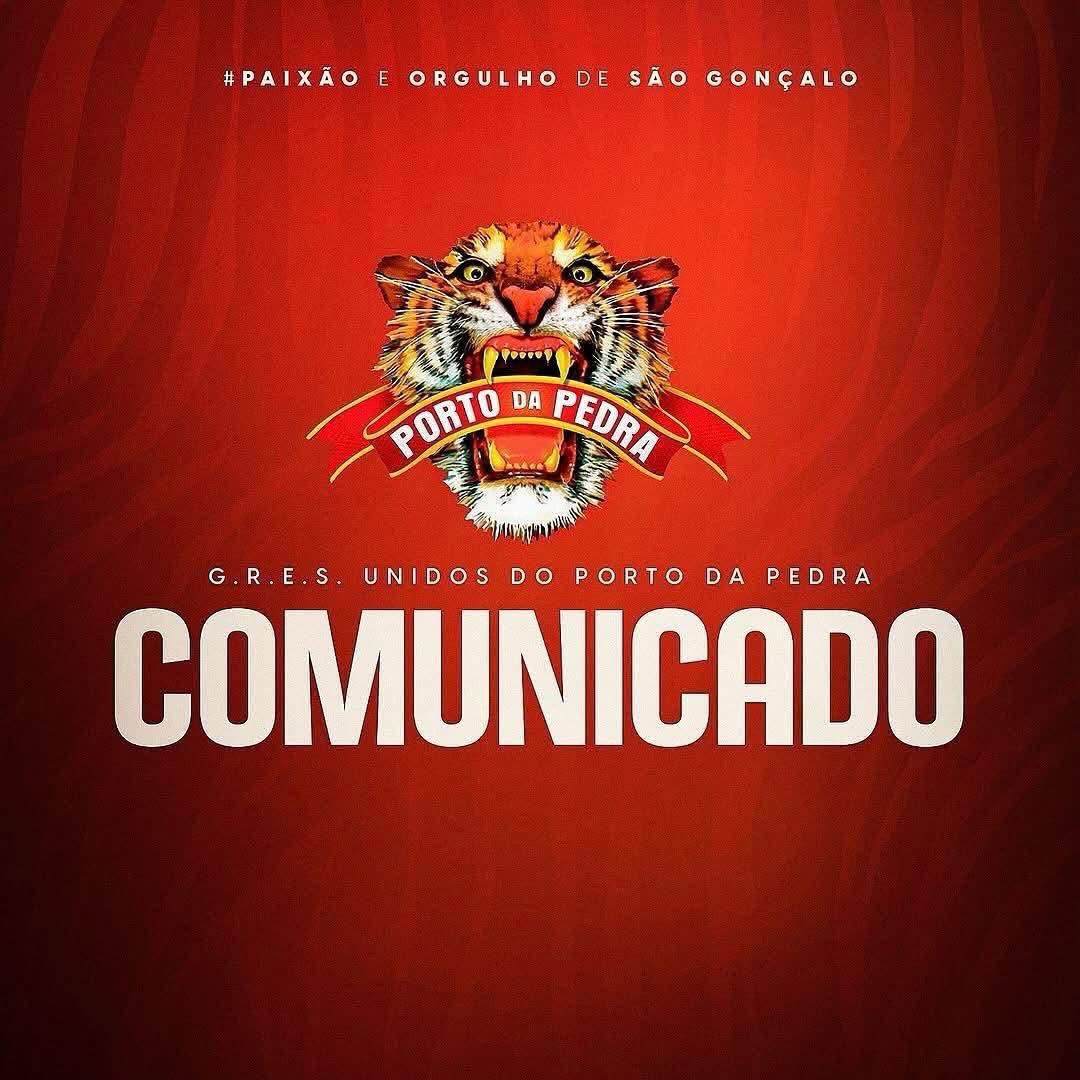 PORTO DA PEDRA - COMUNICADO
